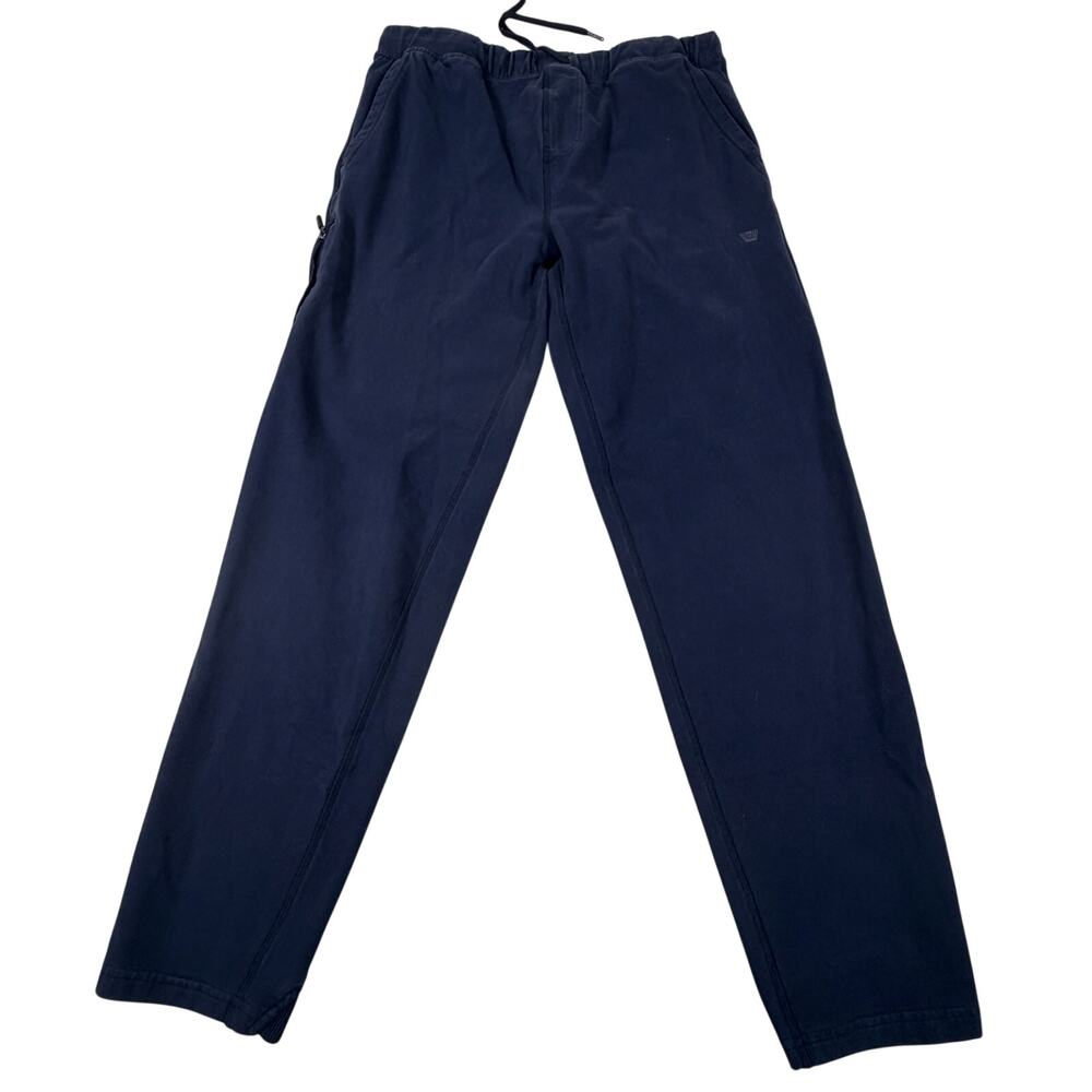 Mack Weldon ACE Sweatpants Drawcord Blue Men Sz Large